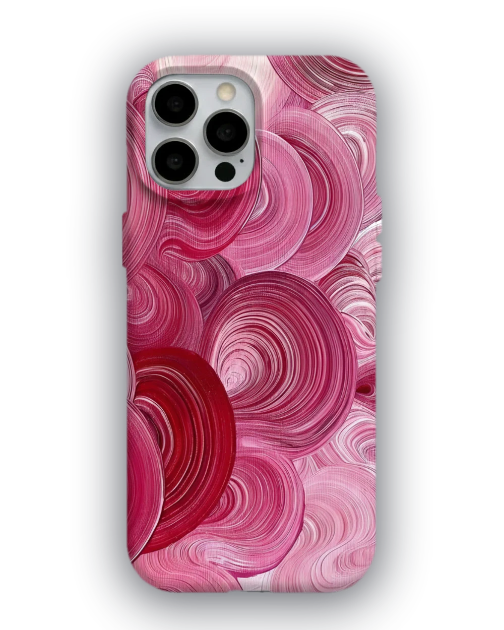 Pembe Dalga Sarmalı telefon kılıfı