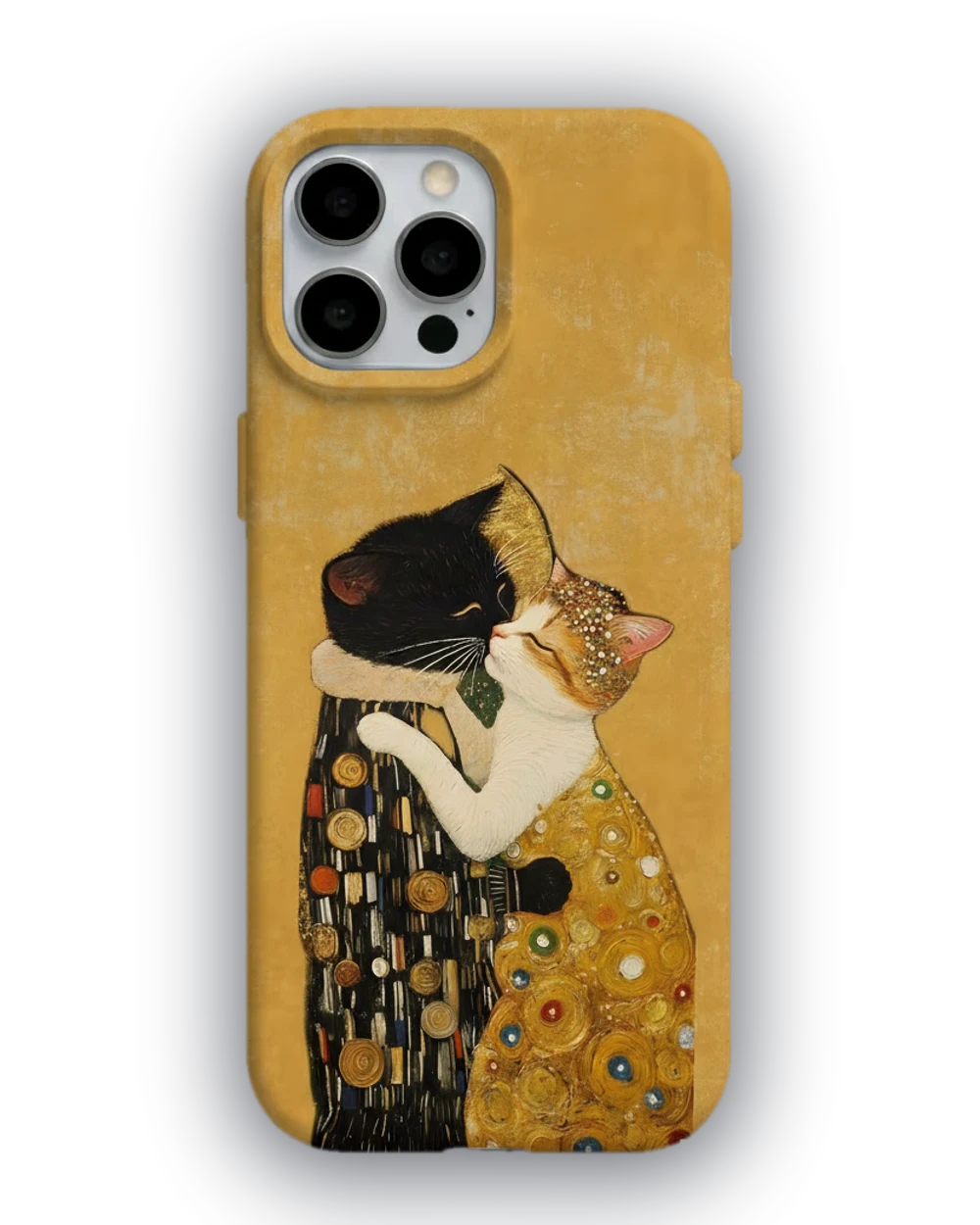 Altın Sarılış telefon kılıfı