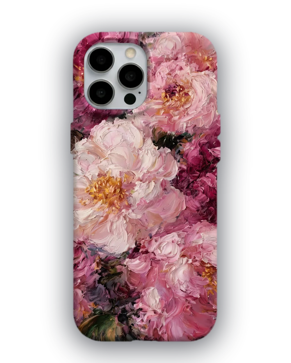 Pembe Şakayık Bahçesi telefon kılıfı
