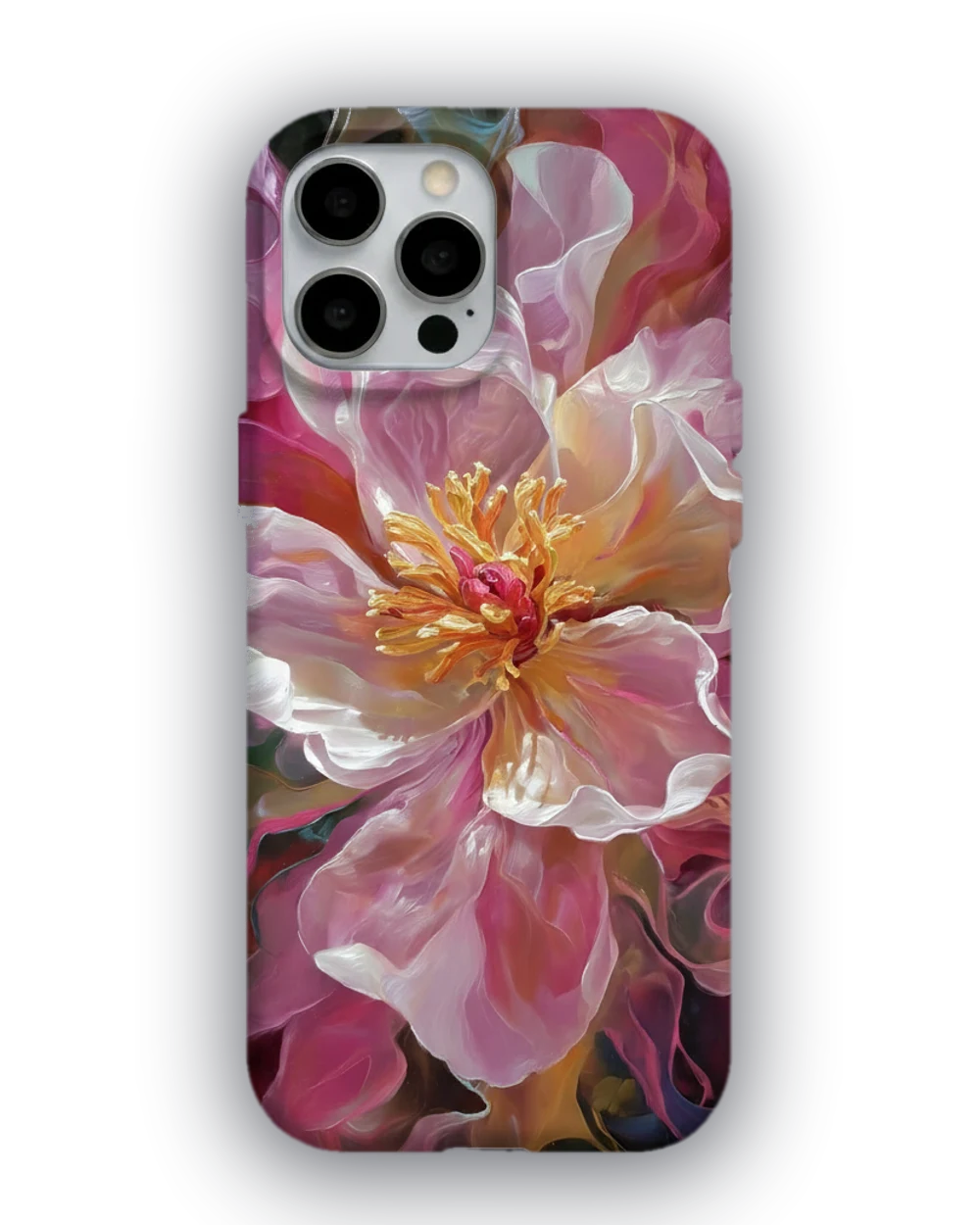 Pembe Çiçek Rüyası telefon kılıfı