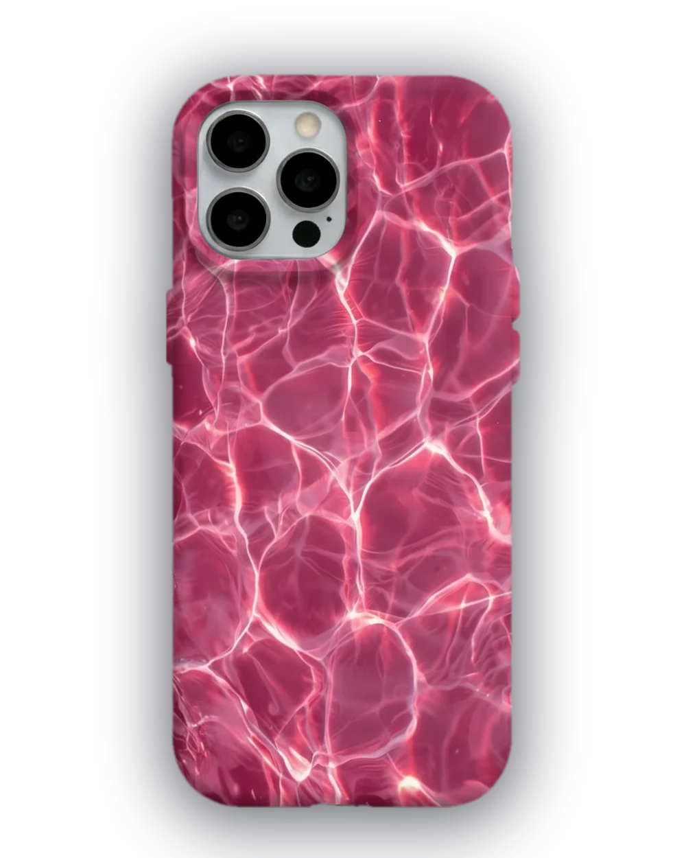 Pembe Su Işığı telefon kılıfı